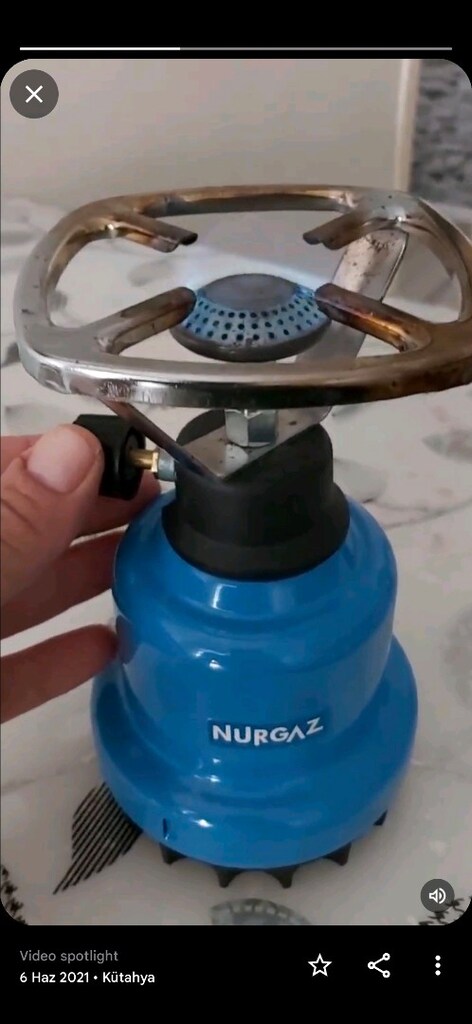 Nurgaz Mini kartuşu kamp ocağı