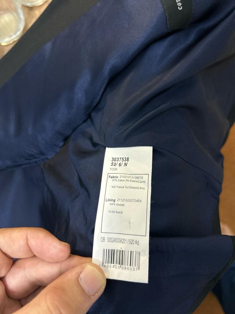 Fabrika 52 beden takım yeleği - 3