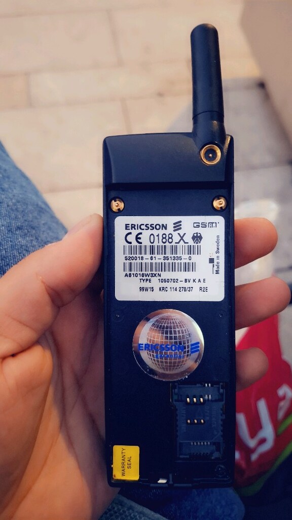 orjinal Ericsson GA628 çok temiz koleksiyonluk telefon 1996-1997 - 3