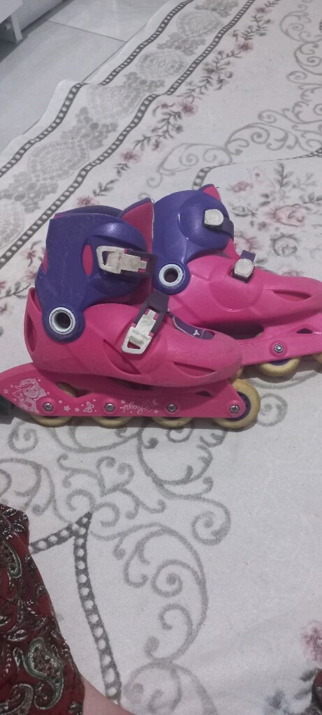 pembe renk kız paten 32-35 numara arası - 2