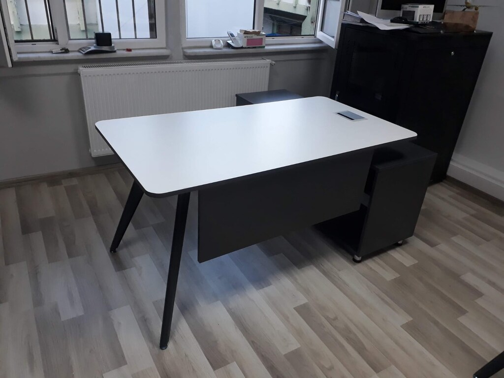 BÜRO MASASI - MEMUR MASASI - ETAJERLİ ÇALIŞMA MASASI / QUİK OFİS - 18
