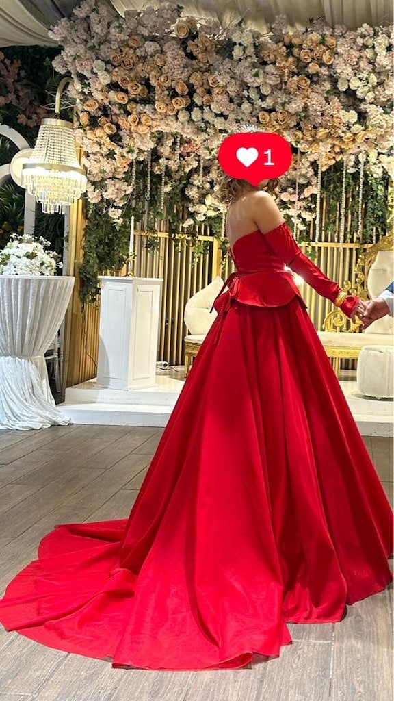 Kına Elbisesi Kırmızı - 3