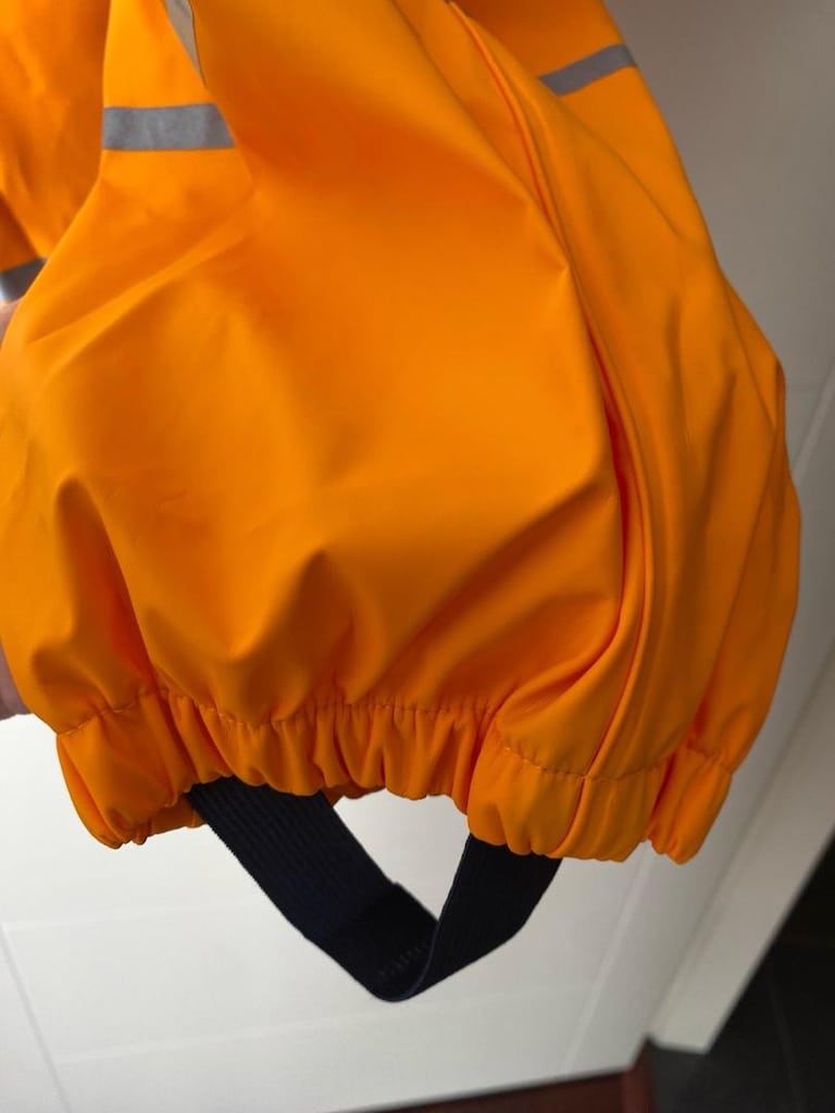 Su geçirmez çocuk tulum 110-116 cm 4-6 yaşında olur - 11
