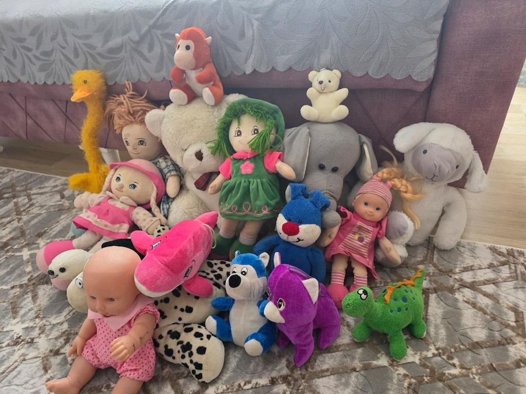 çocuk oyun ürünleri büyük küçük boyda 25 parça toptan satılıktır - 3