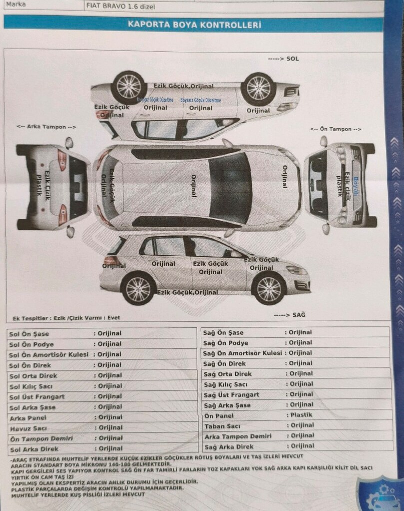 TERTEMİZ KAZASIZ FİAT BRAVO OTOMATİK 2012 - 18