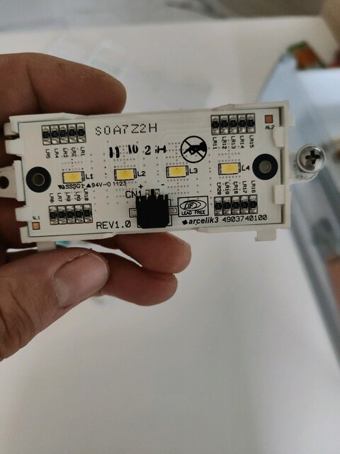 Arçelik Buzdolabı led aydınlatma orijinal parça
