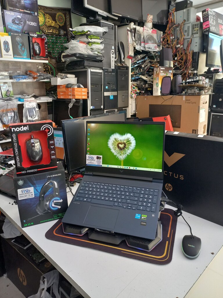HATASIZ!!!HP VİCTUS İ5 13 NESİL 16 GB RAM 512 GB SSD M2 RTX 4050 - 17