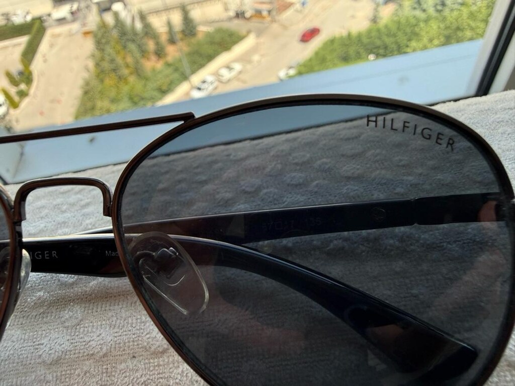 Faturalı Tommy Hilfiger Aviator Erkek Güneş Gözlüğü / Amerikan - 3