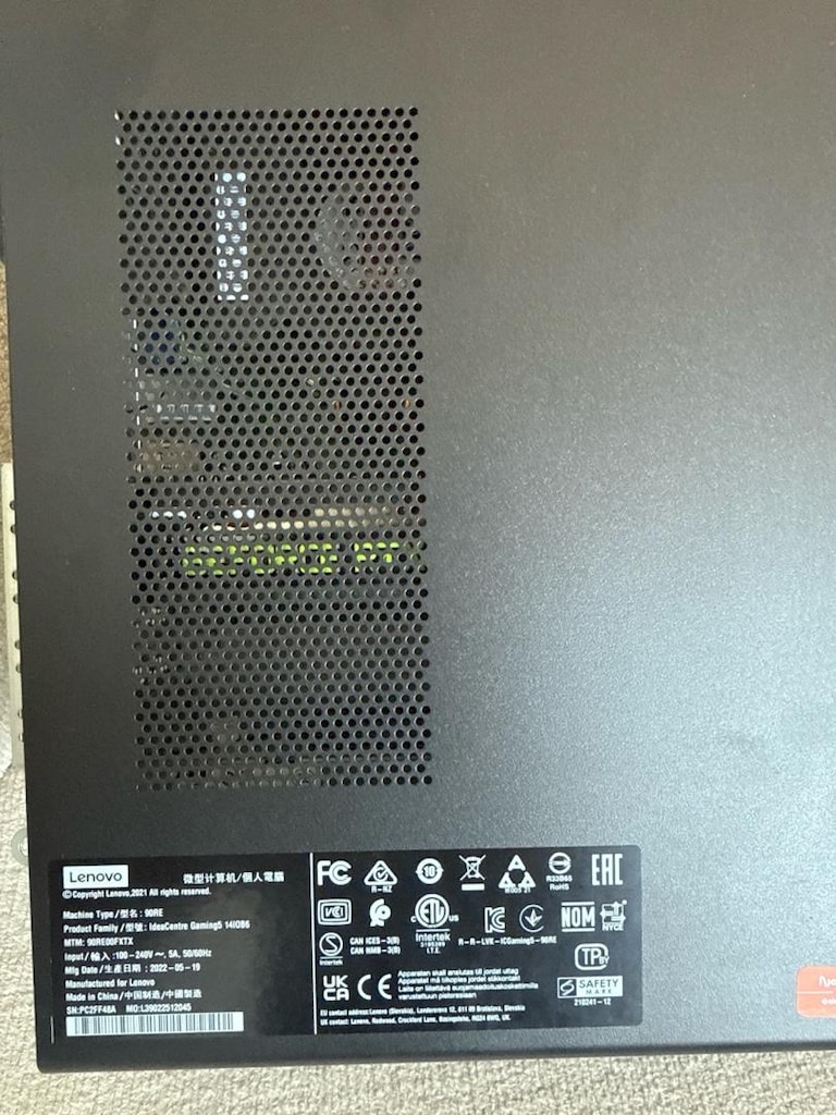 BİLGİSAYAR OYUNCU KASASI LENOVO
