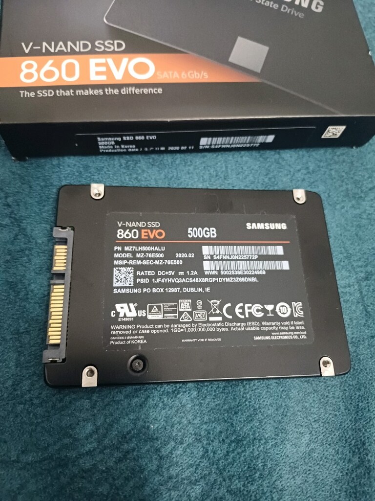 SAMSUNG V-NAND SSD 860 EVO 500 GB - 2