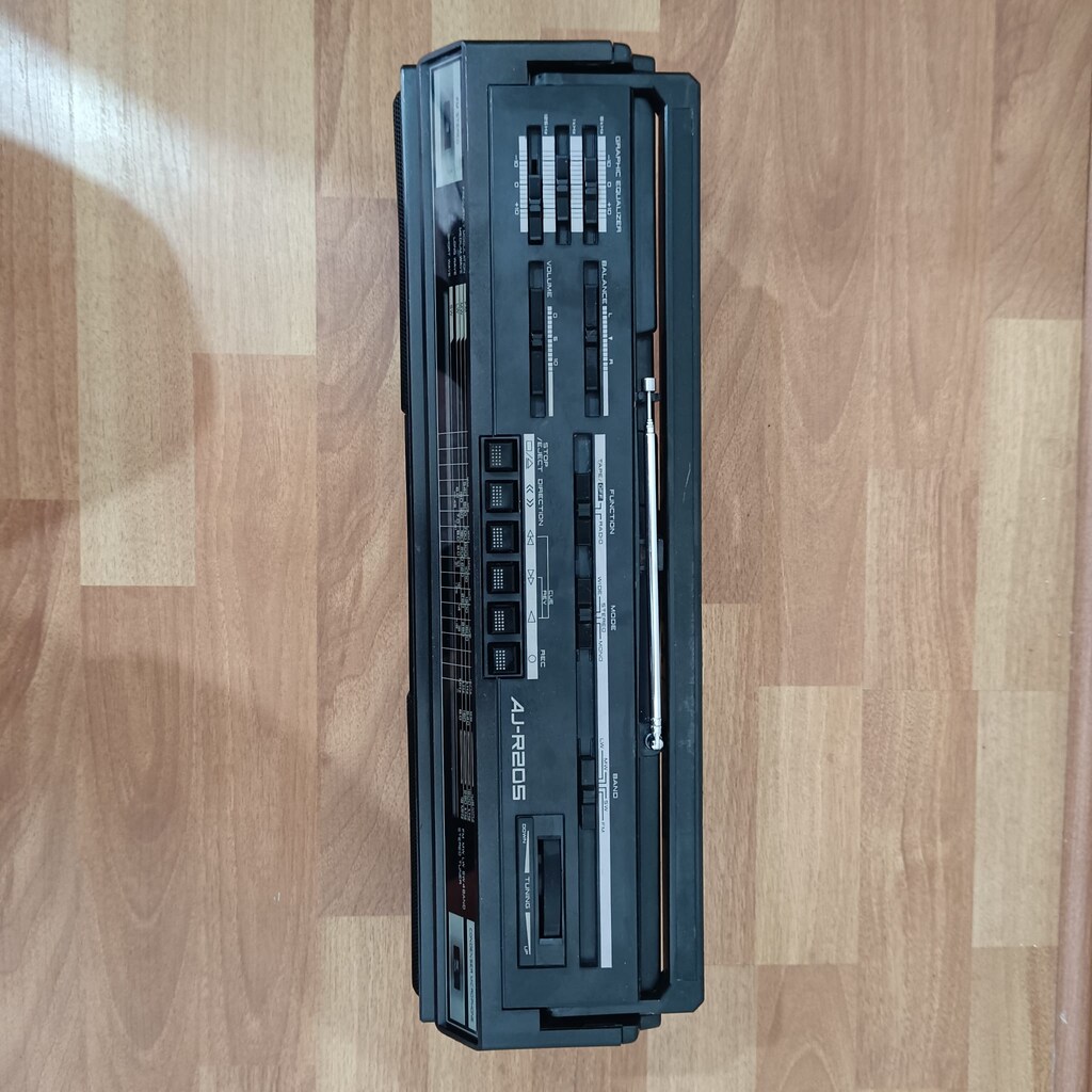 AKAI AJ-R205 BoomBox Radyo,Kasetçalar.ÜCRETSİZ KARGO.Dikimevi Mevkii - 6