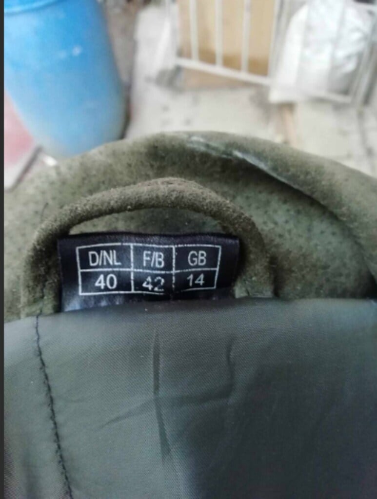 Erkek trençkot Gerçek Süet Deri detayları okuyunuz bedeni resimlerde - 3