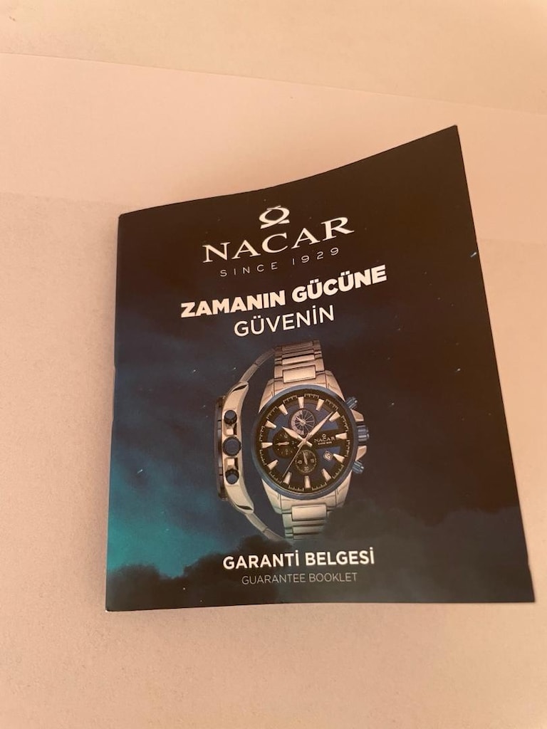 Nacar Quartz Saat Garantili - 9