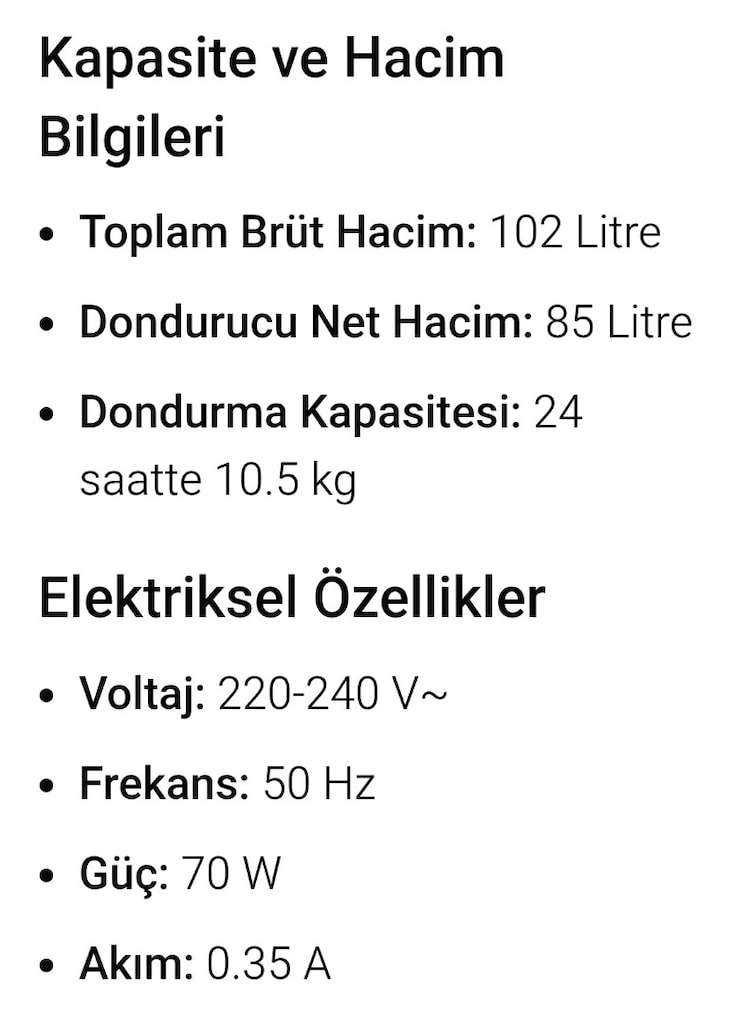 Beko derin dondurucu(açıklamayı okuyunuz) - 11