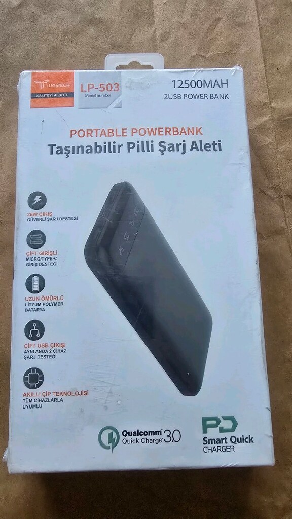 lugatech taşınabilir batarya powerbank - 2