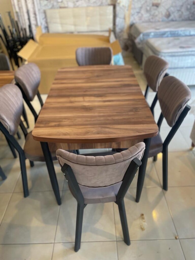 6 kişilik yemek masası - 5