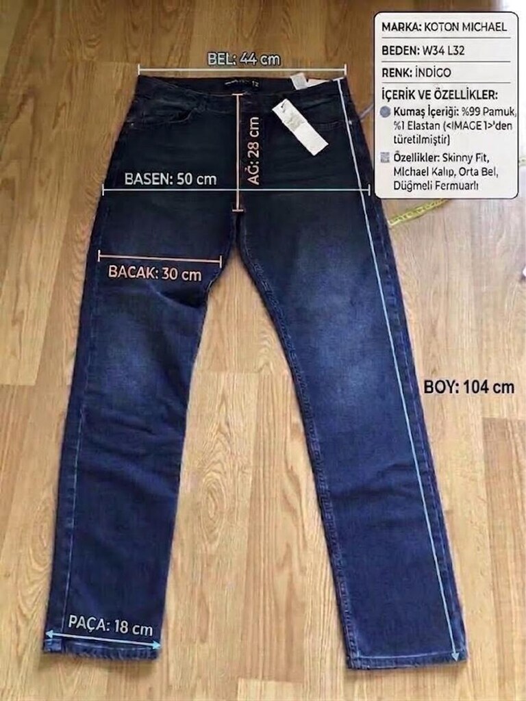 koton skinny kot erkek pantolon - 3