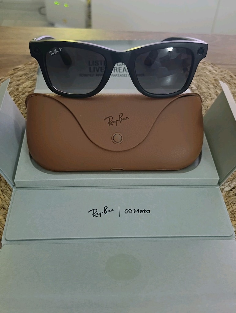ray-ban meta wayfarer güneş gözlüğü unisex - 2