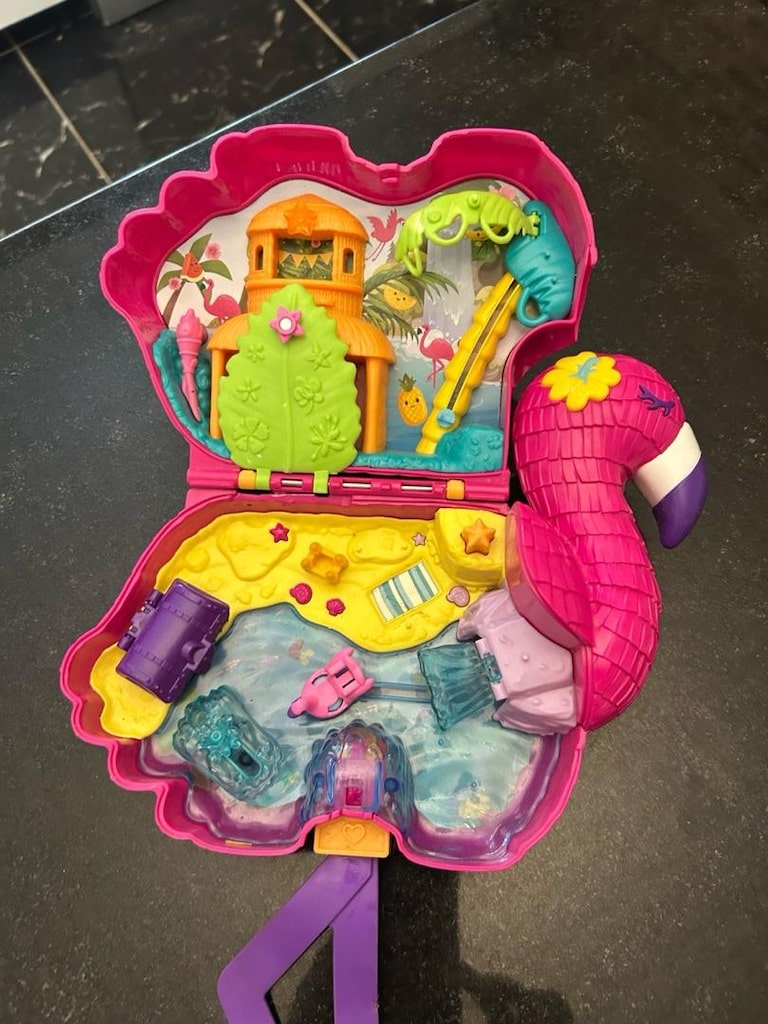 Polly Pocket flamingo - 3