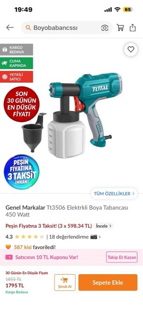 BOYA TABANCASI
