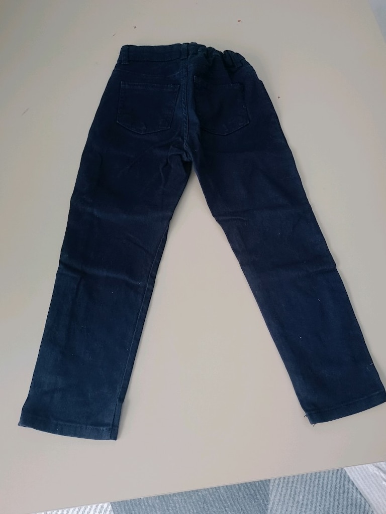 erkek çocuk lacivert düz pantolon 4,5 yaş - 2