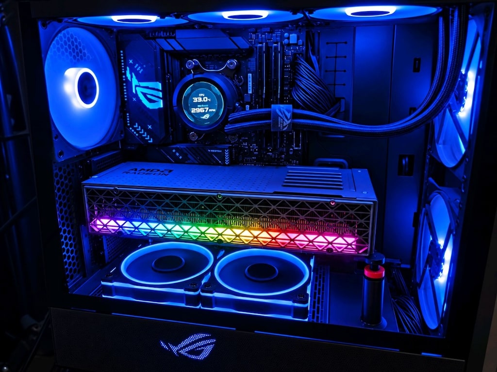 OYUNCU-RENDER BİLGİSAYARI (Ryzen 9 9950 x_9070 XT Nitro+_ROG) - 2