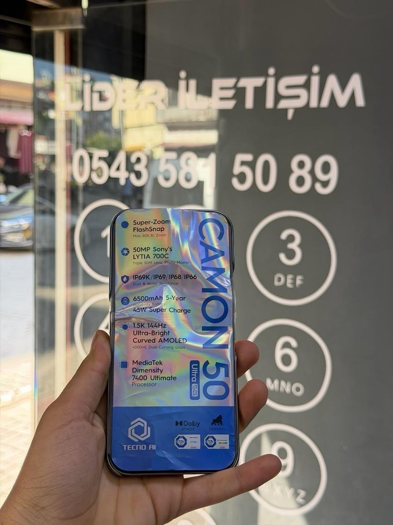 TECNO CAMON 50 ULTRA 256 GB 8+8 GB RAM SIFIR KUTULU APARATLI - 4