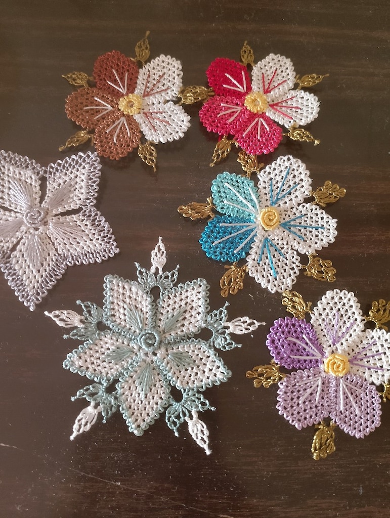 iğne oyası motif - 3