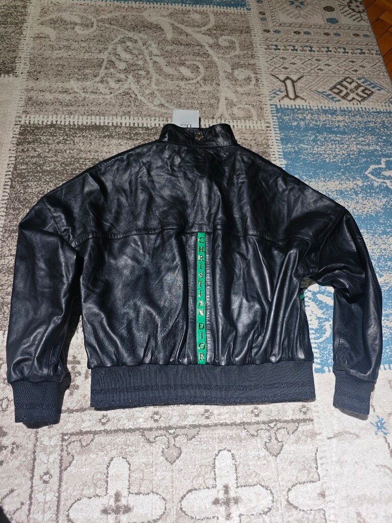 Siyah Deri Bomber Ceket - 6