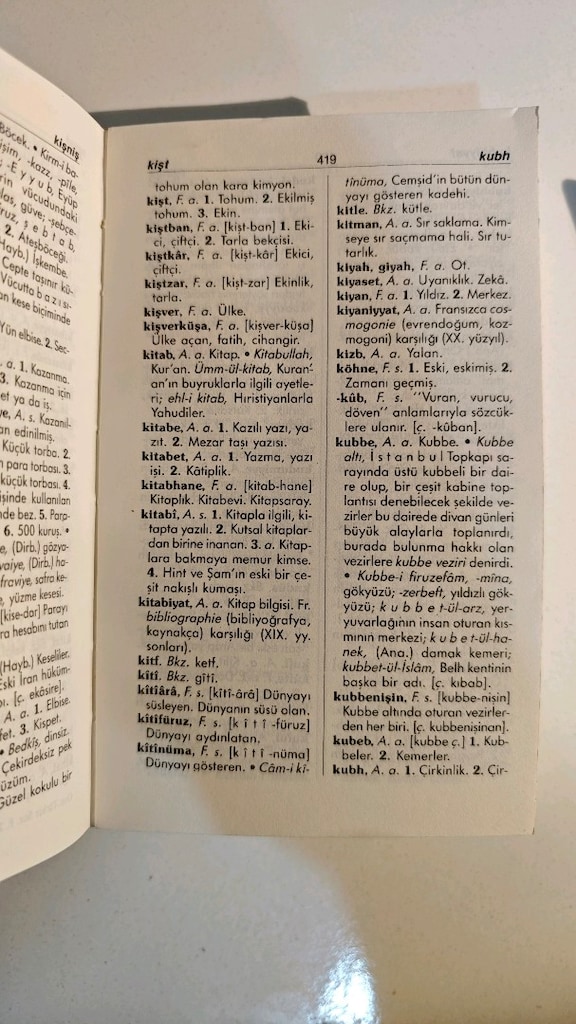 Küçük Osmanlıca Türkçe Sözlük... Mustafa Niihat Özön - 6