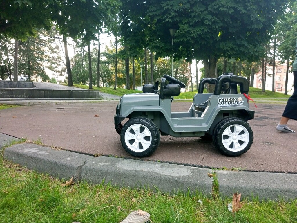 Sahara kumandalı akülü araba - 4