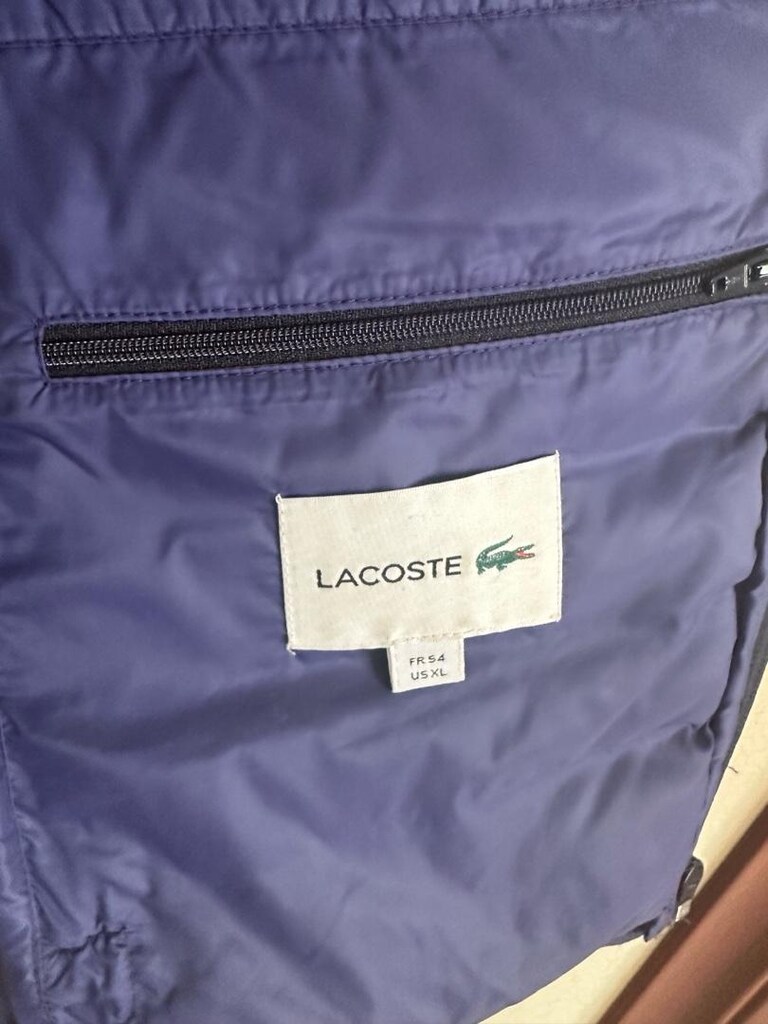 Lacoste yelek lacivert 54 beden sıfır - 3