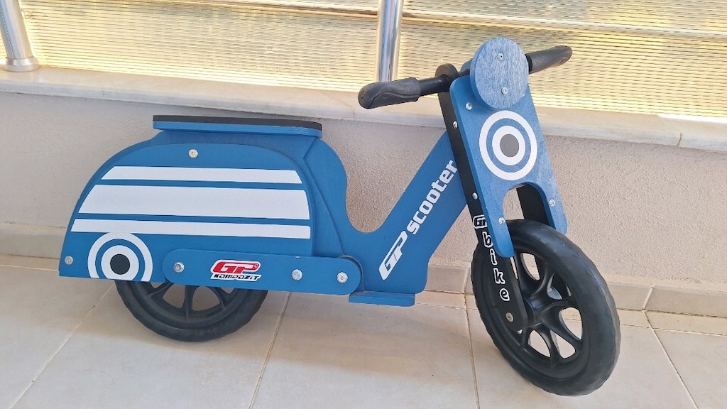 ahşap denge bisikleti - 3