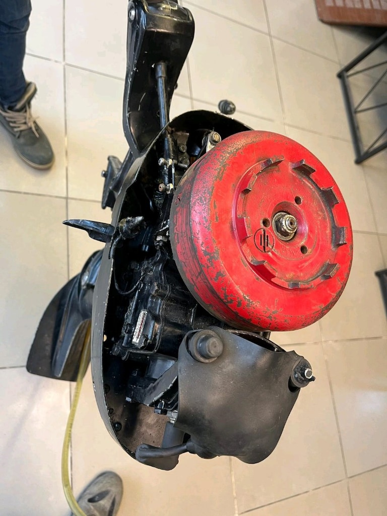3.50cm polyester tekne+römork+ 4hp Mercury motor - 11