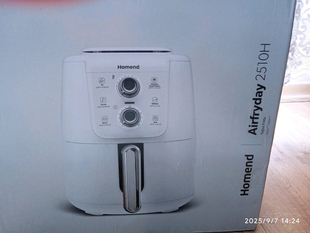 Sıfır kolisi açılmamış Homend Airfrday - 3