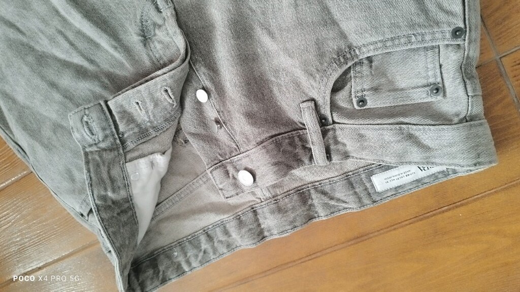 #Zara jeans pantolon  Eni çekilince 44 Boyu 107 Paça 20 ??? - 2