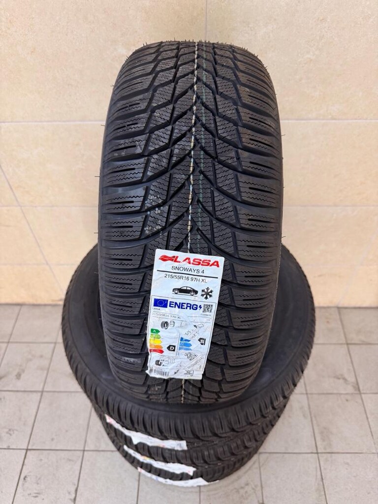 215/55R16 LASSA SNOWAYS 4 (DOT: 36/25) 4 ADET FİYATIDIR - 2