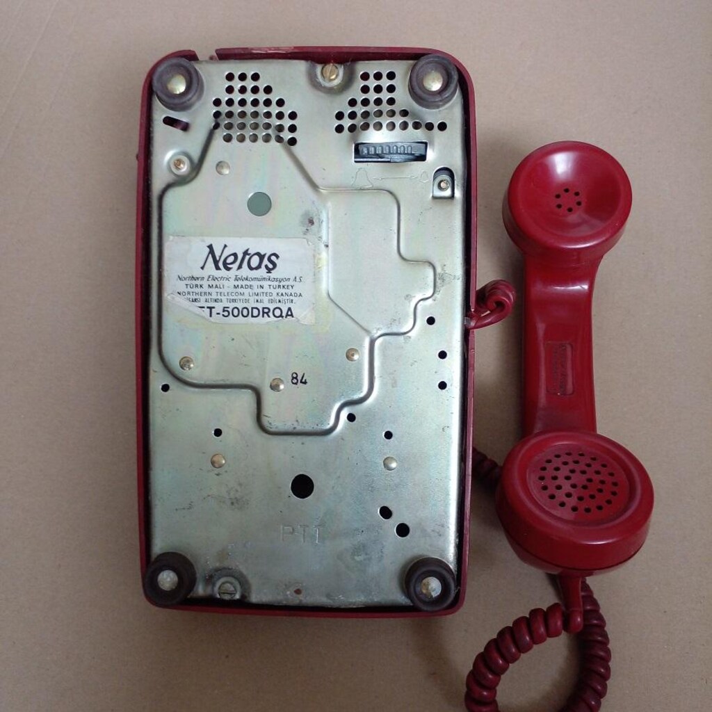 Eskilerden Temiz Netaş Çevirmeli Telefon - 80li Yıllar - 5