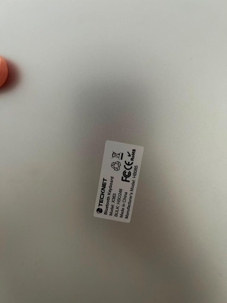 TECKNET X363 Bluetooth Klavye - Tablet/iPad Kilifli - 3