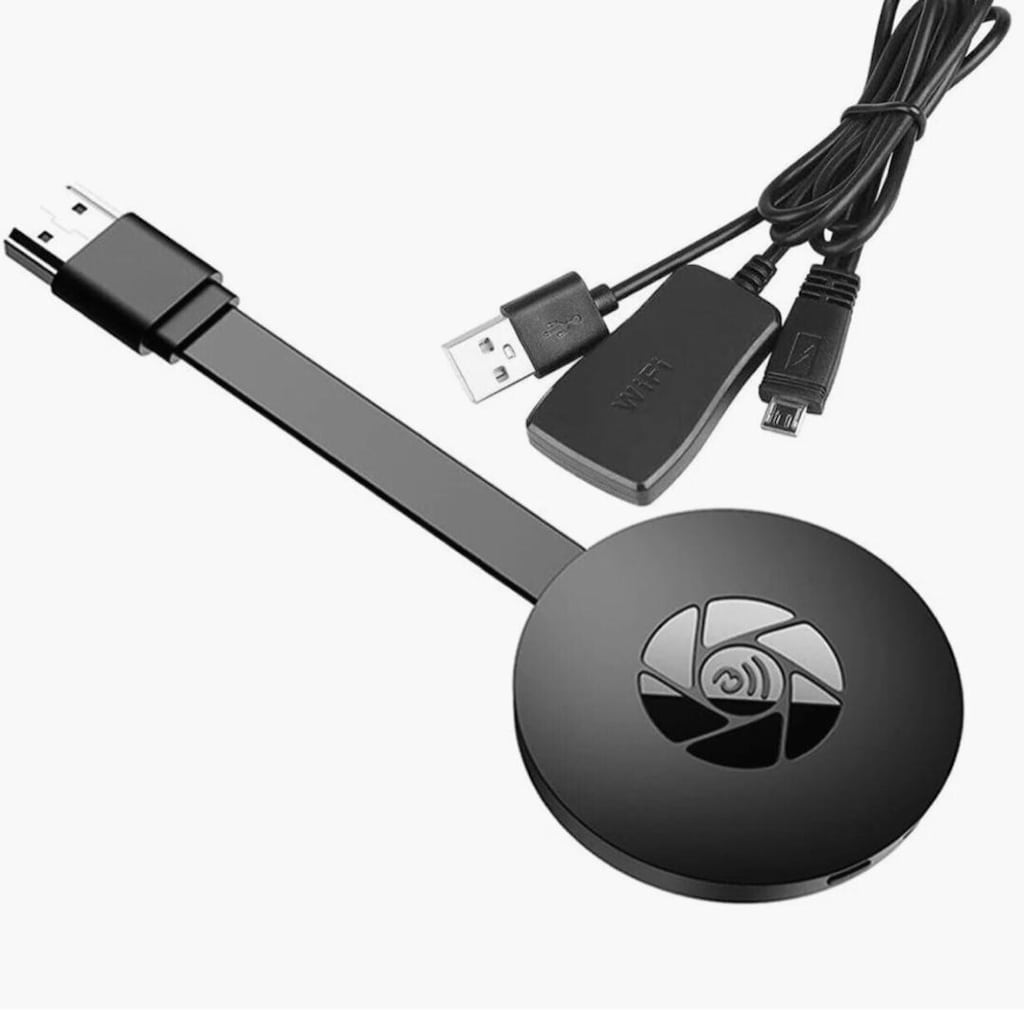 Mira screen kablosuz HDMI görüntü ve ses aktarıcı dongle Wi-Fi bağlant - 4