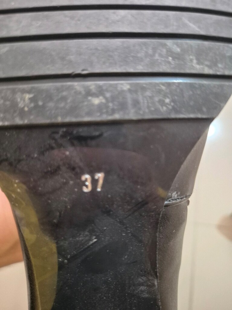 2 adet bayan çizme bot 37 numara - 6