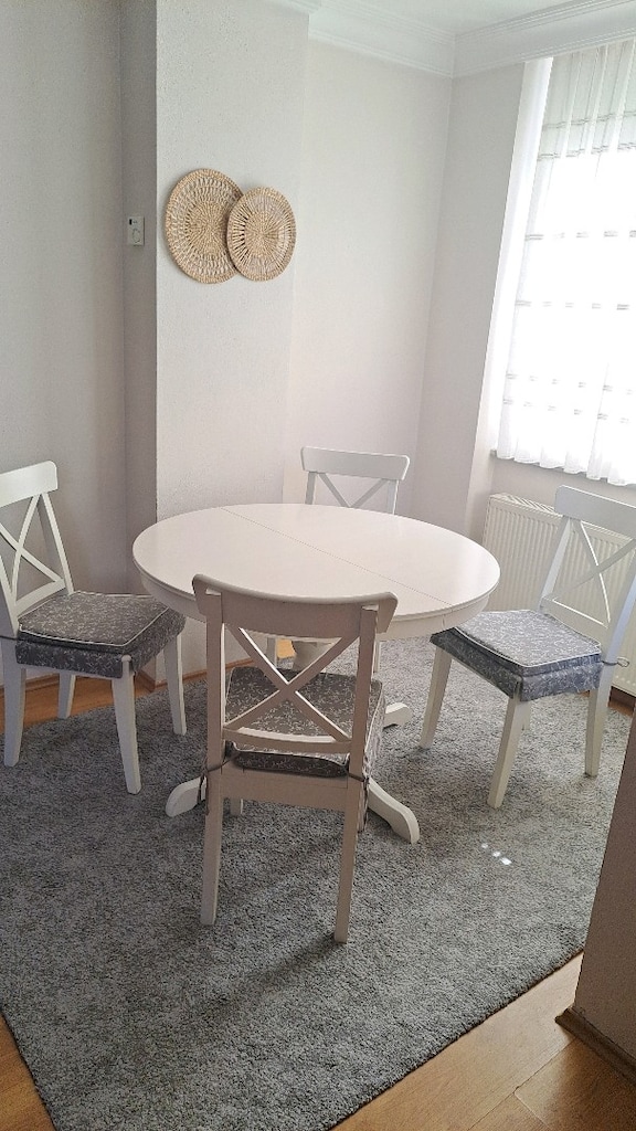 IKEA ROSENTORP Açılır Masa ve 4 Adet Sandalye