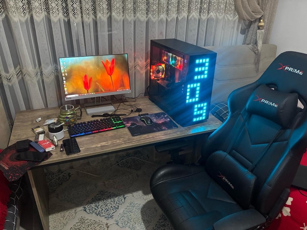 MASAÜSTÜ PC MASA OYUNCU KOLTUĞU SET - 5