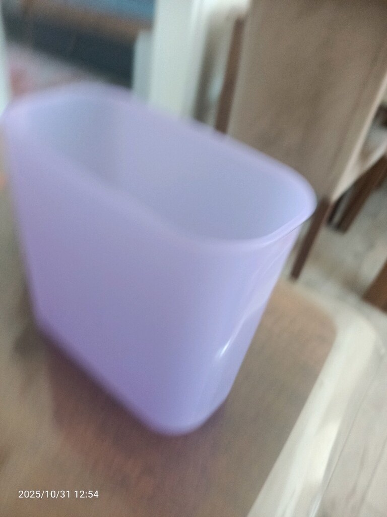 kullanılmamış lila Tupperware saklama kabi - 11