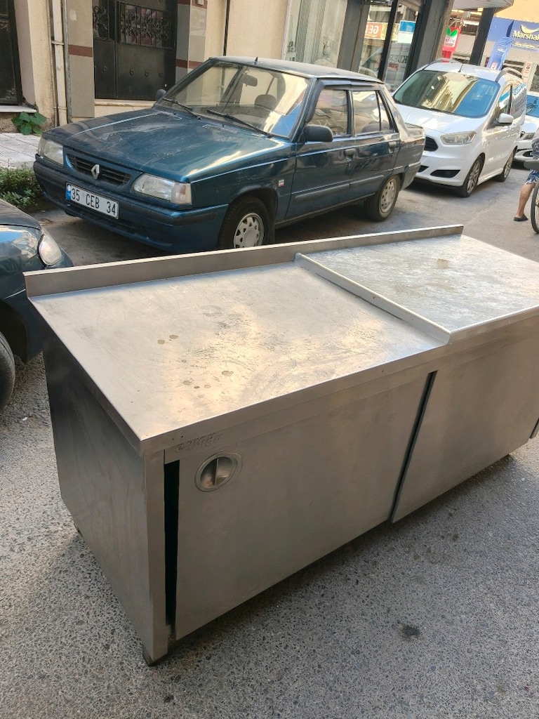 krom kapaklı çalışma tezgahı - 8