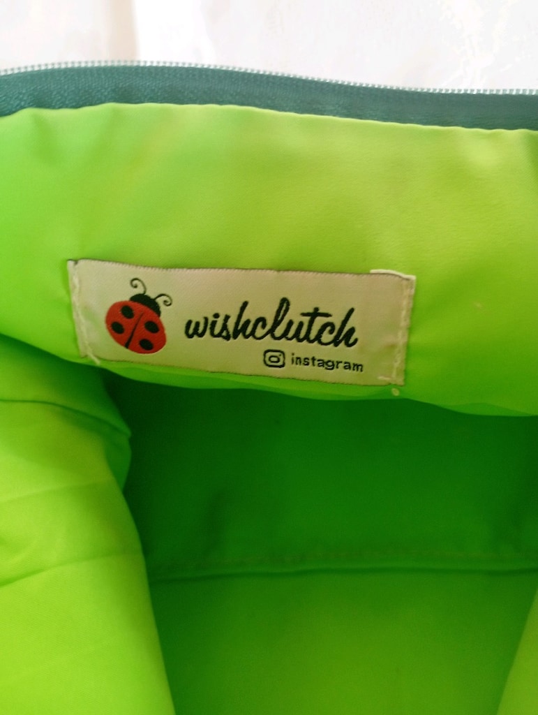 Wishclutch Karpuz Desenli Tropikal Clutch Çanta - 2
