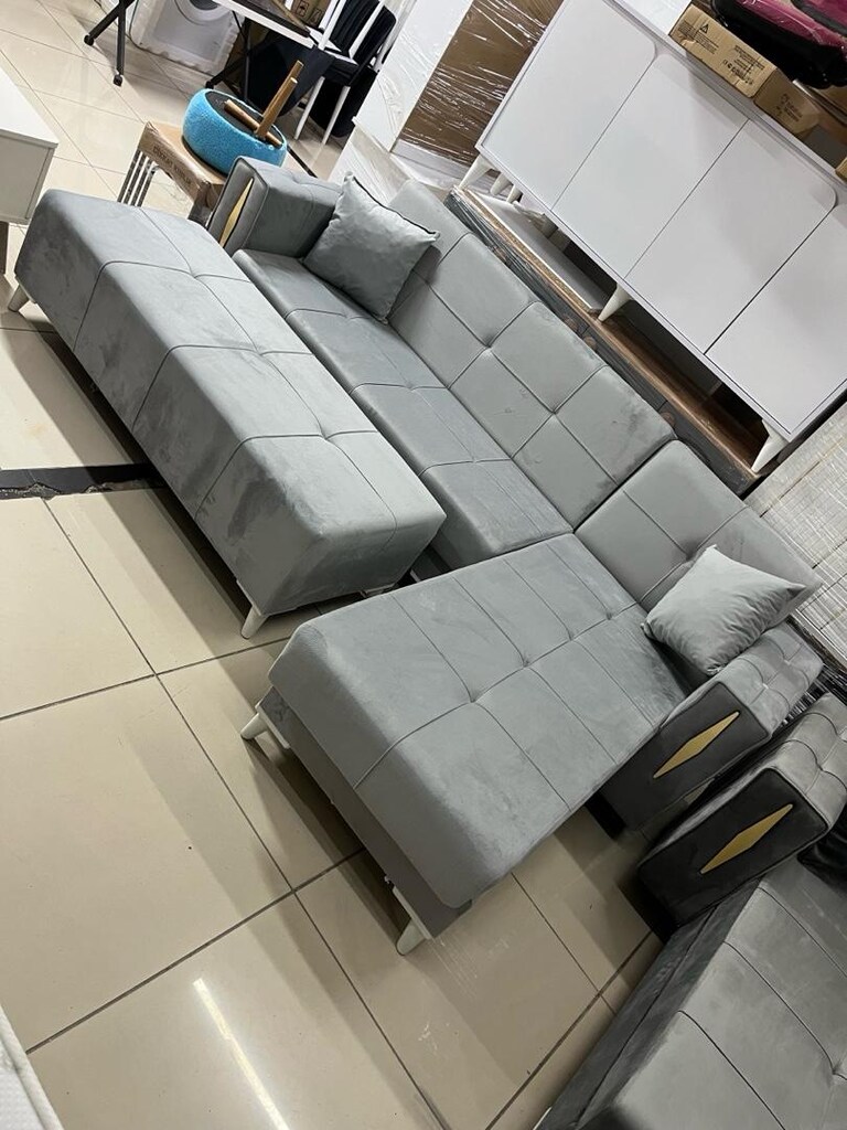 250*160cm kaliteli L koltuk köşe takımı - 8