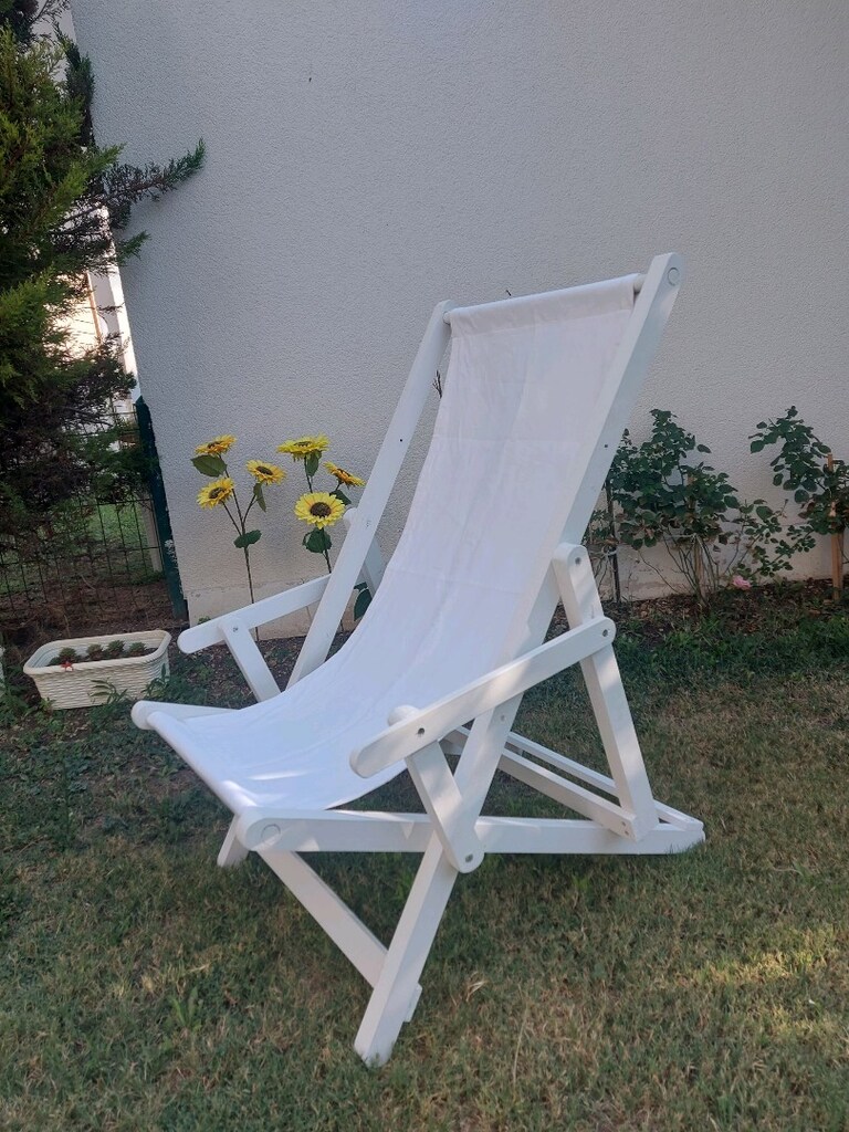 şezlong ahsap - 2