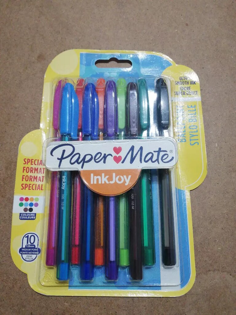 ON RENK (PAPER MATE) TÜKENMEZ KALEM SETİ - 2