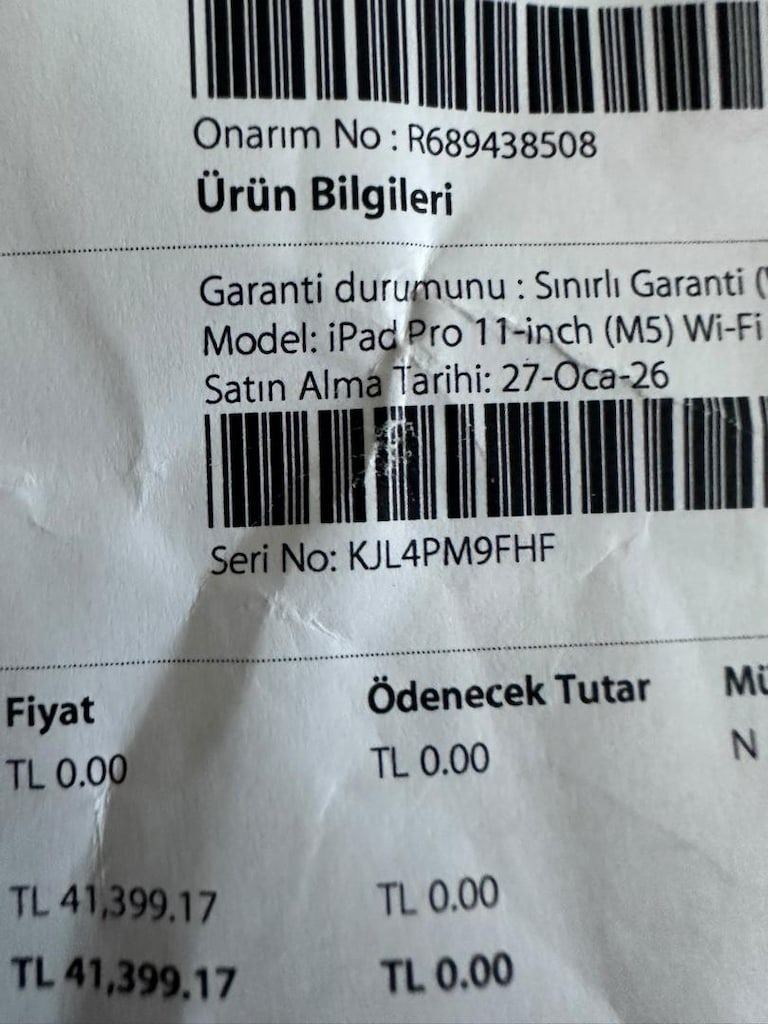 İpad pro m5 256 gb uzay grisi Garantişi - 6